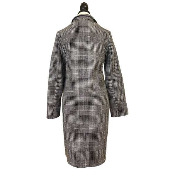 Babaton Black & White Houndstooth Long Jacket (XS) - Picture 3 of 3